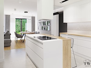 Dom Madera 2 - Kuchnia, styl nowoczesny - zdjęcie od Klaudia Tworo Projektowanie Wnętrz