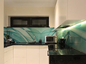 Mieszkanie w Turkusach - realizacja - Kuchnia, styl nowoczesny - zdjęcie od Klaudia Tworo Projektowanie Wnętrz