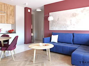 Mieszkanie Rąbieńska - Salon, styl tradycyjny - zdjęcie od Klaudia Tworo Projektowanie Wnętrz