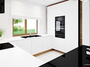 Otwarta kuchnia - Kuchnia, styl nowoczesny - zdjęcie od Klaudia Tworo Projektowanie Wnętrz