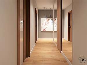Mieszkanie w Radomiu - Hol / przedpokój, styl nowoczesny - zdjęcie od Klaudia Tworo Projektowanie Wnętrz