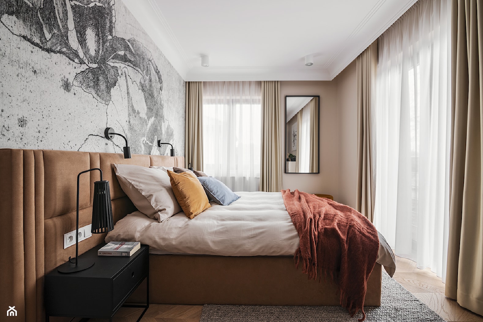 Nowoczesna sypialnia - zdjęcie od Klaudia Tworo Projektowanie Wnętrz - Homebook