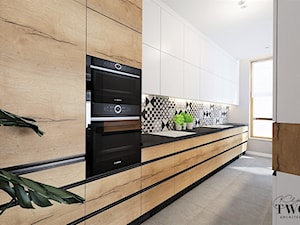 Mieszkanie na Wilanowie - Kuchnia, styl nowoczesny - zdjęcie od Klaudia Tworo Projektowanie Wnętrz