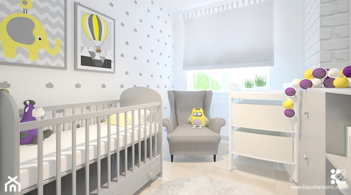 Pokój malucha - Pokój dziecka, styl nowoczesny - zdjęcie od Klaudia Tworo Projektowanie Wnętrz - Homebook