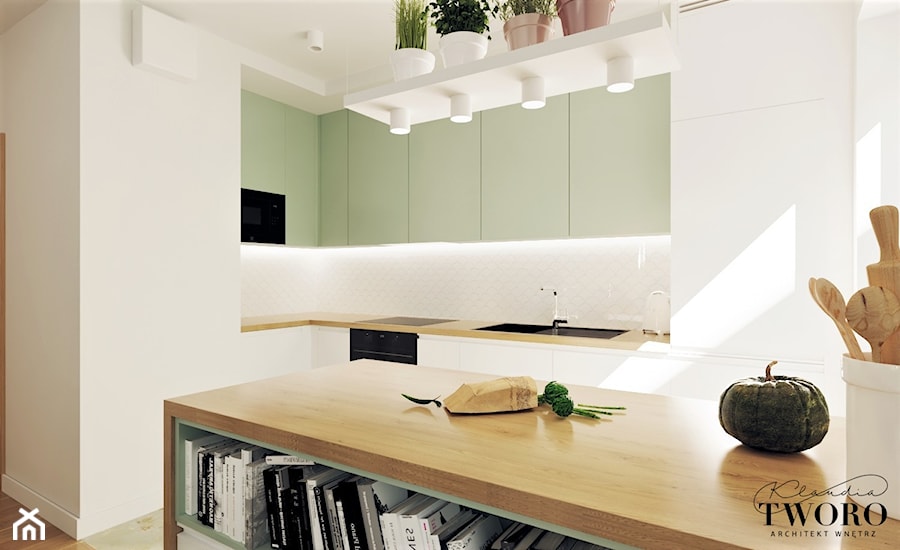 Ilumino II - Kuchnia, styl nowoczesny - zdjęcie od Klaudia Tworo Projektowanie Wnętrz