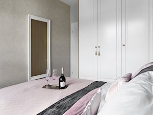 stylizowana sypialnia w sarościach i różach - zdjęcie od Klaudia Tworo Projektowanie Wnętrz