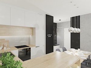 Ilumino I - Kuchnia, styl nowoczesny - zdjęcie od Klaudia Tworo Projektowanie Wnętrz