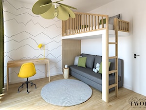 Projekt Domu - Pokój dziecka, styl nowoczesny - zdjęcie od Klaudia Tworo Projektowanie Wnętrz