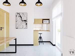 Projekt Biura - Kuchnia, styl nowoczesny - zdjęcie od Klaudia Tworo Projektowanie Wnętrz