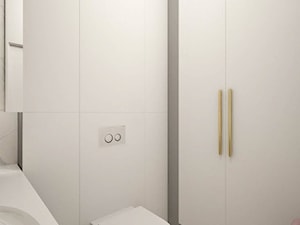 Salon Carmen w wersji: złoto / róż / czerń - Wnętrza publiczne, styl nowoczesny - zdjęcie od Klaudia Tworo Projektowanie Wnętrz