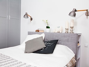 Młody Żoliborz - Średnia biała sypialnia, styl tradycyjny - zdjęcie od Pracownia Architektoniczna Małgorzaty Górskiej-Niwińskiej