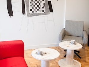 Mieszkanie Ursus - Salon, styl nowoczesny - zdjęcie od Pracownia Architektoniczna Małgorzaty Górskiej-Niwińskiej