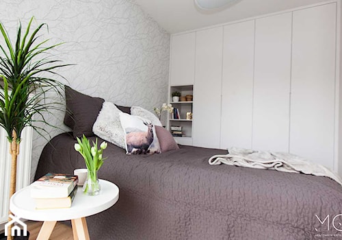 Sypialnia, styl nowoczesny - zdjęcie od Pracownia Architektoniczna Małgorzaty Górskiej-Niwińskiej
