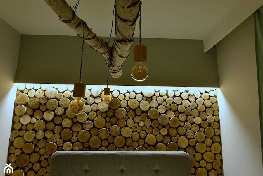 Mieszkanie w stylu skandynawskim - Mała szara zielona sypialnia, styl skandynawski - zdjęcie od Koncept Beautiful Inside inż. Szymon Kamiński