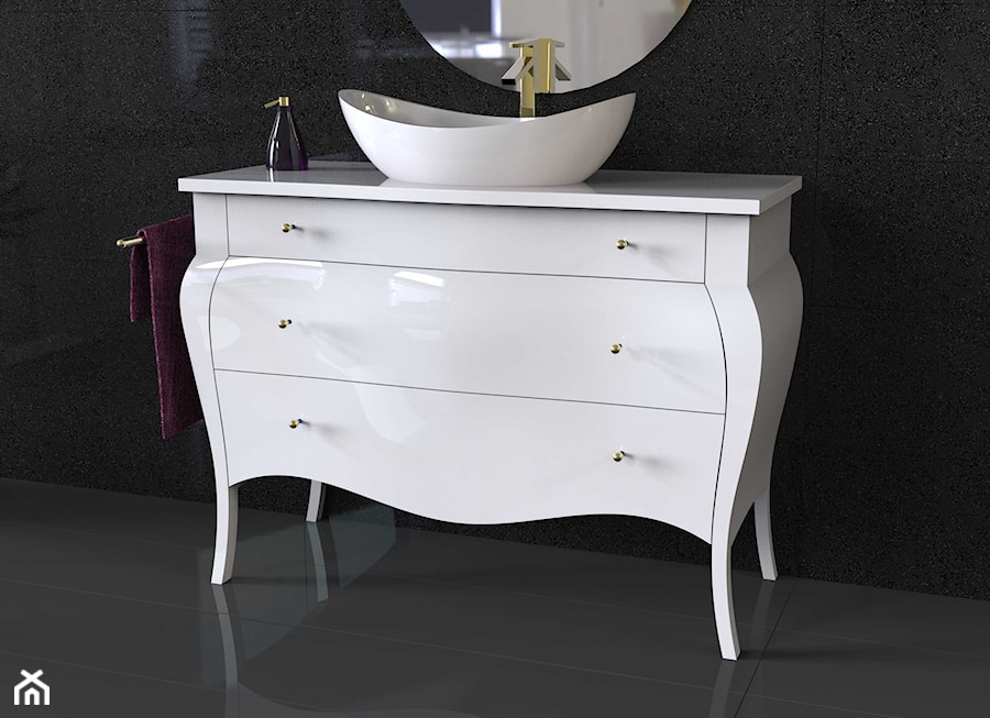 Komoda Karia biała - zdjęcie od Fuchs Furniture Pracownia Meblarska