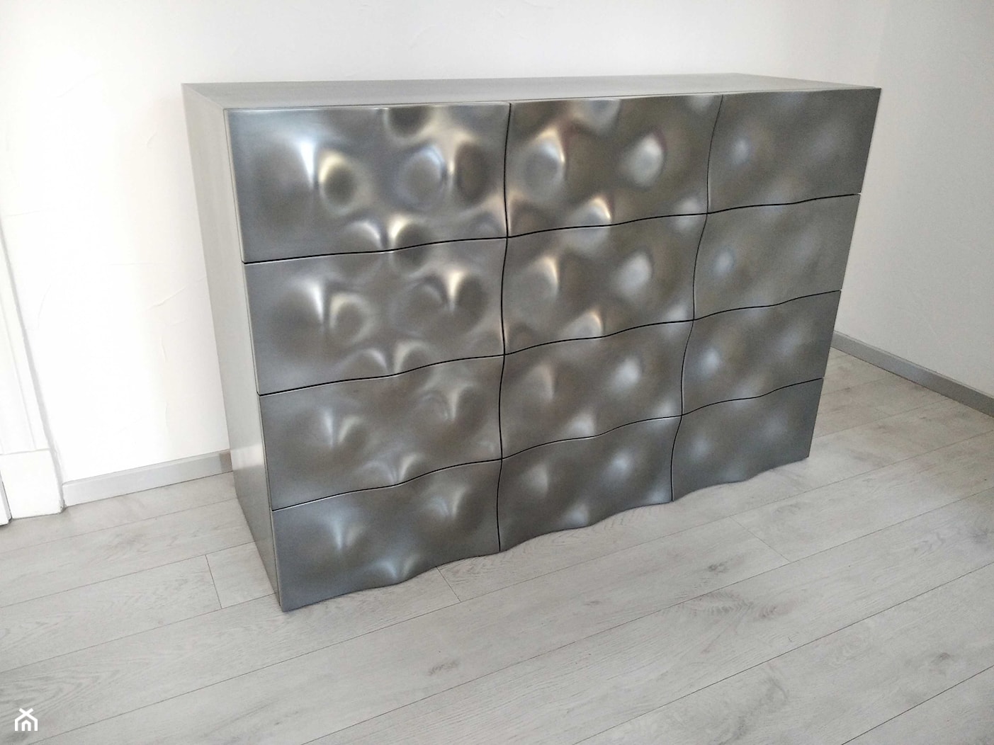 Komoda Stalowa metalowa 12 szuflad - zdjęcie od Fuchs Furniture Pracownia Meblarska - Homebook