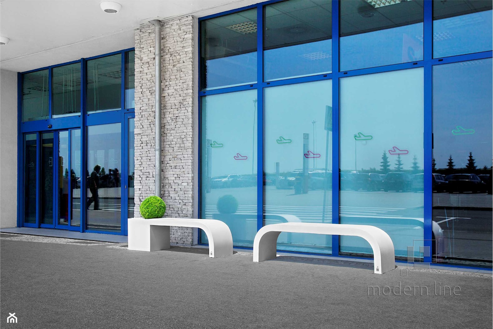 Strefa relaksu - Wnętrza publiczne, styl minimalistyczny - zdjęcie od Modern Line - Homebook