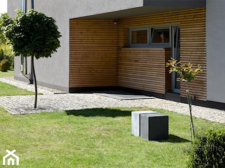 Aranżacje wnętrz - Ogród: Betonowe meble w ogrodzie - Ogród, styl minimalistyczny - Modern Line. Przeglądaj, dodawaj i zapisuj najlepsze zdjęcia, pomysły i inspiracje designerskie. W bazie mamy już prawie milion fotografii!