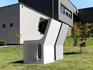 Betonowe meble w ogrodzie - Ogród, styl nowoczesny - zdjęcie od Modern Line