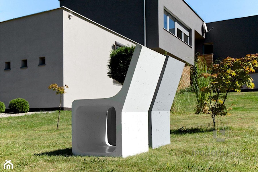 Betonowe meble w ogrodzie - Ogród, styl nowoczesny - zdjęcie od Modern Line