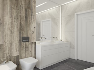 Wood Concept Dom w Domaniewie - Łazienka, styl nowoczesny - zdjęcie od MyWay Design