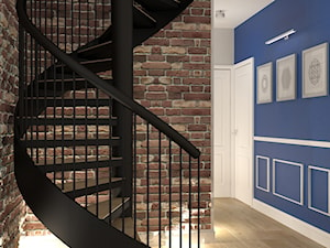 Nowojorskie mieszkanie Ślężany - Hol / przedpokój, styl glamour - zdjęcie od MyWay Design