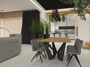 Wood Concept Dom w Domaniewie - Jadalnia, styl nowoczesny - zdjęcie od MyWay Design