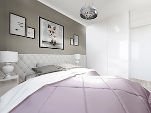 Mieszkanie 56m2 - Sypialnia, styl minimalistyczny - zdjęcie od Archibranża