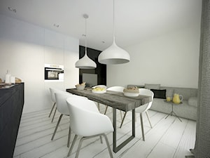 Salon z aneksem kuchennym 002 - zdjęcie od MC _Pracownia Architektoniczna