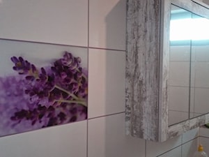 Panele szklane w łazience - Łazienka, styl prowansalski - zdjęcie od magicandstyle.com