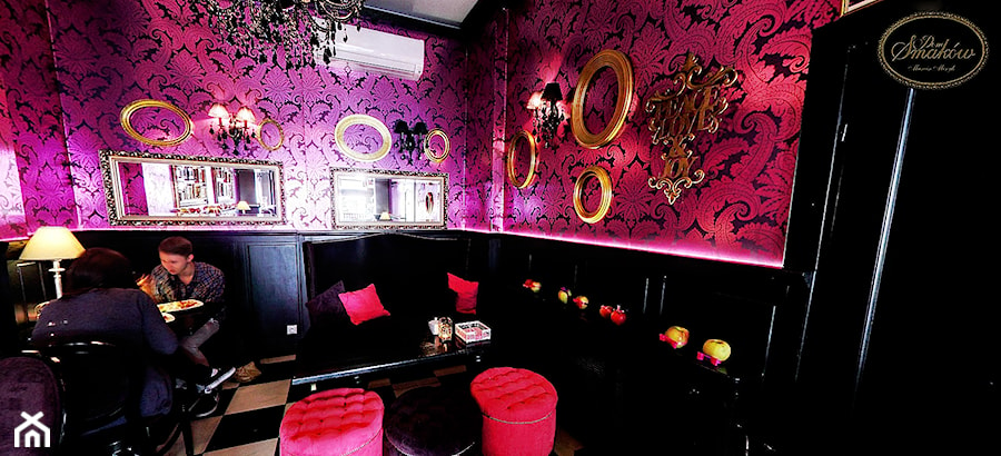 Projekt Restauracji Cafe Meryk cz. I - Wnętrza publiczne, styl glamour - zdjęcie od And Interior Design