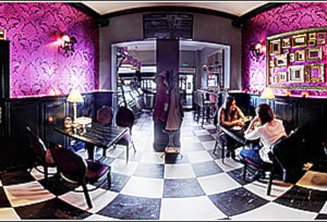 Projekt Restauracji Cafe Meryk cz. I - Wnętrza publiczne, styl glamour - zdjęcie od And Interior Design