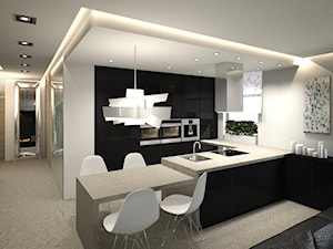 mieszknie, pow. 100 m2, Nadmorski Dwór I, Invest Komfort, Gdańsk - Kuchnia - zdjęcie od 3miasto design