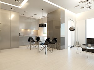 apartament pow. 100m2, Nadmorski Dwór, Invest komfort, Gdańsk - Kuchnia - zdjęcie od 3miasto design