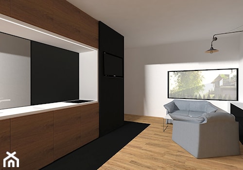 Mieszkanie 39 m2 - Kuchnia, styl minimalistyczny - zdjęcie od emilia cieśla | design & interior design
