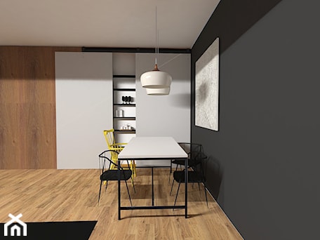 Aranżacje wnętrz - Jadalnia: Mieszkanie 39 m2 - Jadalnia, styl minimalistyczny - emilia cieśla | design & interior design. Przeglądaj, dodawaj i zapisuj najlepsze zdjęcia, pomysły i inspiracje designerskie. W bazie mamy już prawie milion fotografii!