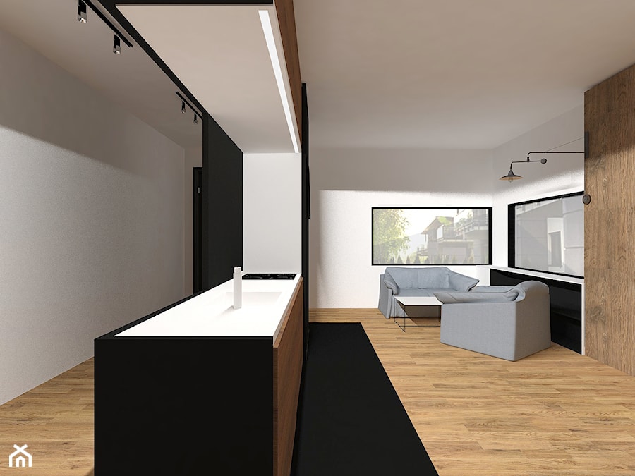 Mieszkanie 39 m2 - Kuchnia, styl minimalistyczny - zdjęcie od emilia cieśla | design & interior design