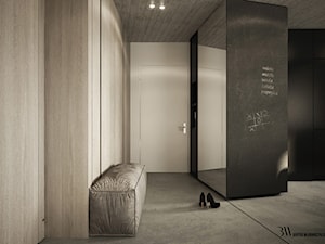 Apartament Ursynów - Hol / przedpokój, styl nowoczesny - zdjęcie od Bartek Włodarczyk Architekt