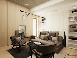 Apartament Ochota - Hol / przedpokój, styl nowoczesny - zdjęcie od Bartek Włodarczyk Architekt
