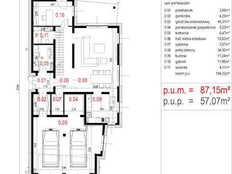 Aranżacje wnętrz - Domy: Projekty domów - House x11 - Majchrzak Pracownia Projektowa. Przeglądaj, dodawaj i zapisuj najlepsze zdjęcia, pomysły i inspiracje designerskie. W bazie mamy już prawie milion fotografii!