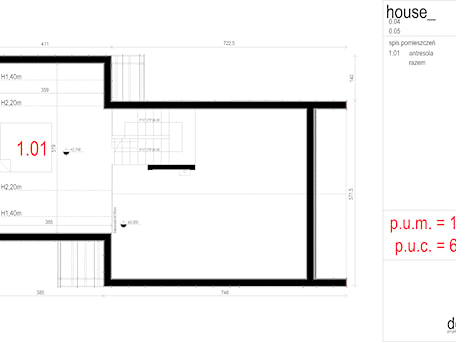 Aranżacje wnętrz - Domy: Projekt domu letniskowego House S - Majchrzak Pracownia Projektowa. Przeglądaj, dodawaj i zapisuj najlepsze zdjęcia, pomysły i inspiracje designerskie. W bazie mamy już prawie milion fotografii!