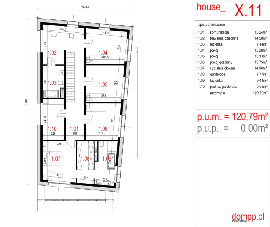 Projekty domów - House x11 - zdjęcie od Majchrzak Pracownia Projektowa