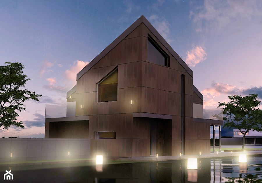 Projekty domów - House x21 - koncepcja - zdjęcie od Majchrzak Pracownia Projektowa