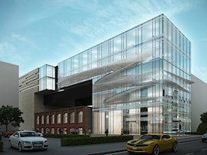 Budynek biurowy, Wrocław - koncepcja - zdjęcie od Majchrzak Pracownia Projektowa