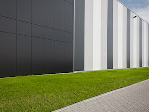 Hala produkcyjna z budynkiem biurowym OLEOFARM - Wnętrza publiczne - zdjęcie od Majchrzak Pracownia Projektowa