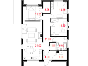 Projekty domów - House 13 - zdjęcie od Majchrzak Pracownia Projektowa