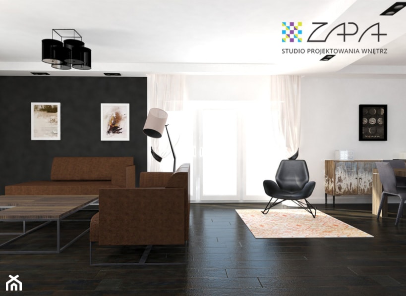 salon - zdjęcie od ZAPA Studio Projektowe - Homebook