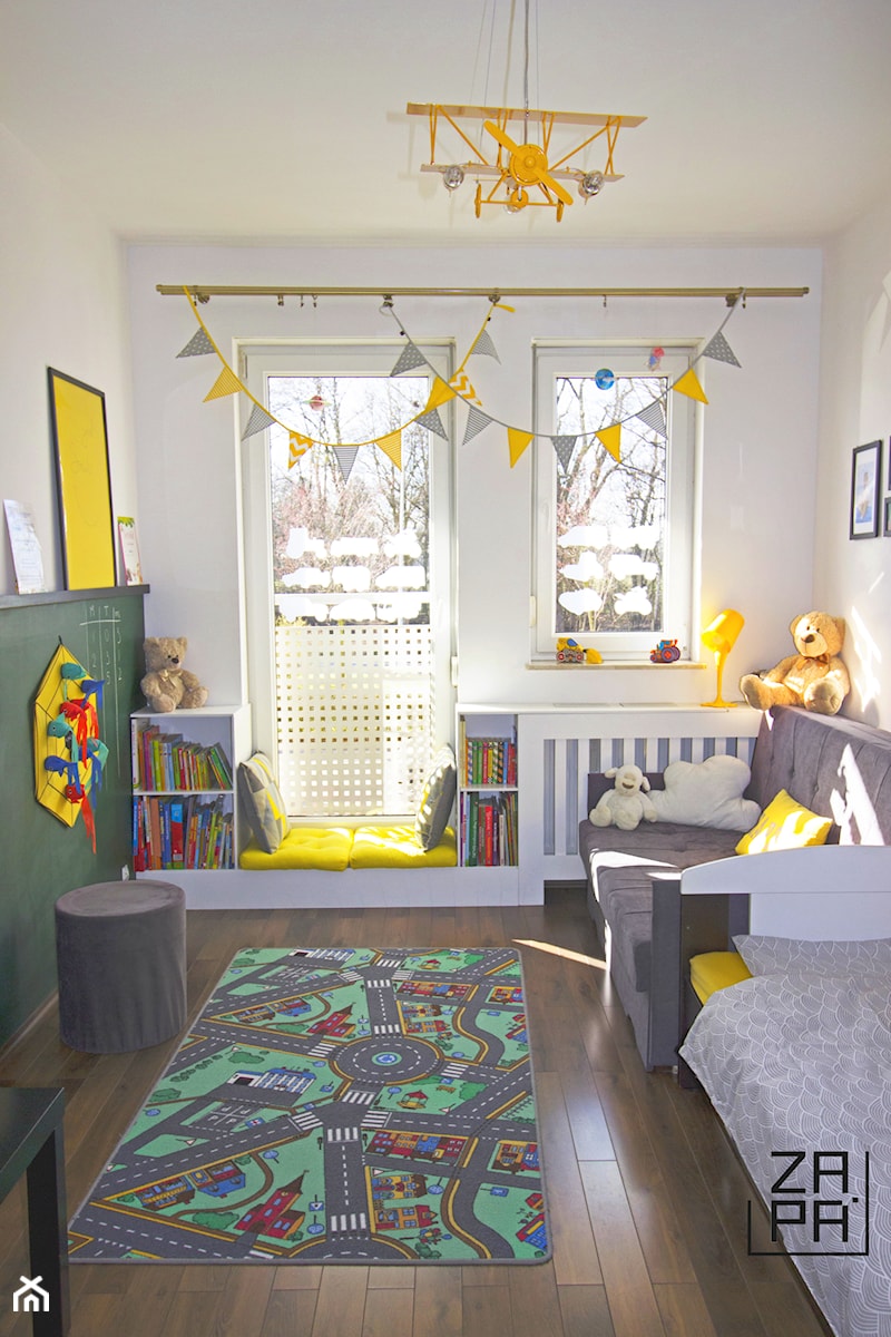Metamorfoza pokoju 3-latka - Pokój dziecka - zdjęcie od ZAPA Studio Projektowe