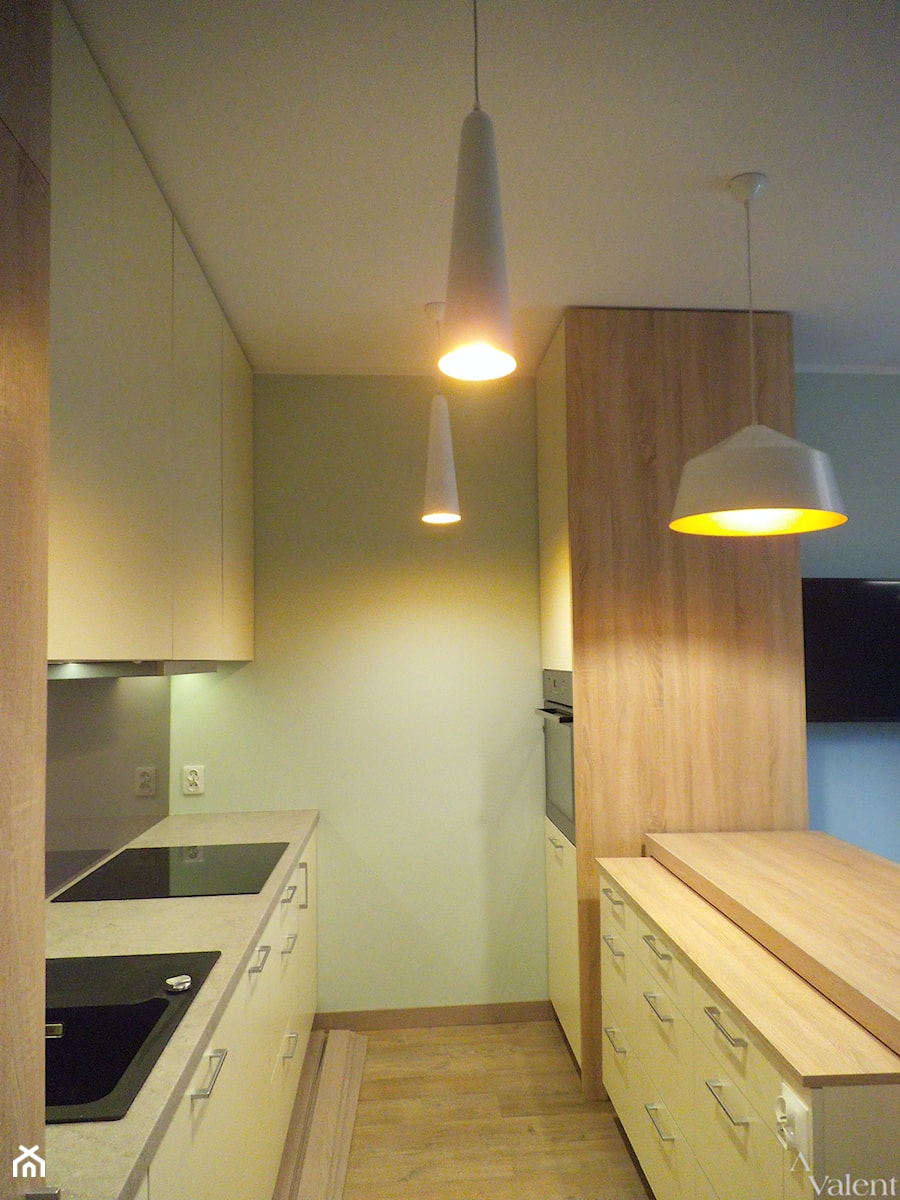 Realizacja wykończenia mieszkania w Krakowie - Kuchnia, styl nowoczesny - zdjęcie od Aranżacja | Wnętrza | Projekty | Wykończenia domów i mieszkań