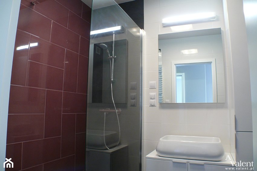 Łazienka z prysznicem bezbrodzikowo - zdjęcie od Aranżacja | Wnętrza | Projekty | Wykończenia domów i mieszkań - Homebook